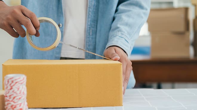 ❷ 商品の梱包・発送