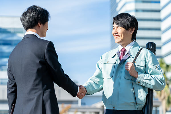 ❸ その場で現金にてお支払い